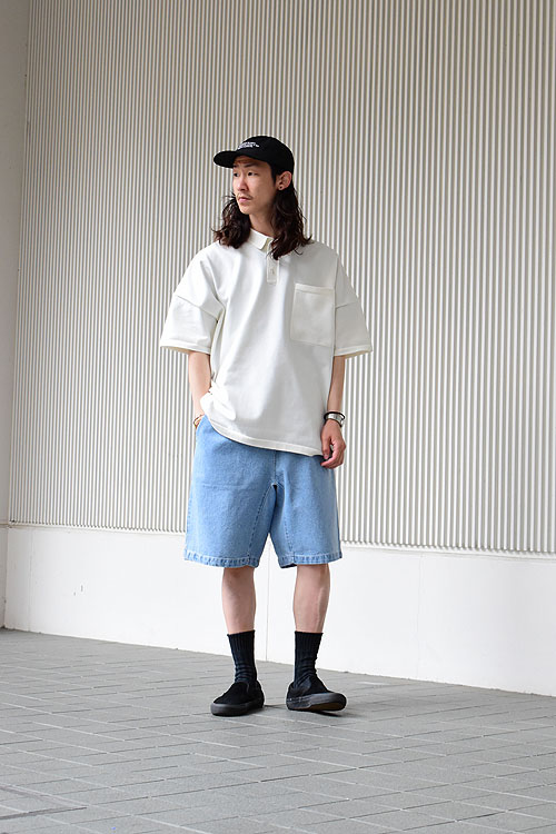 F/CE.[エフシーイー] 23SS Ecopet Polo Knit [White]