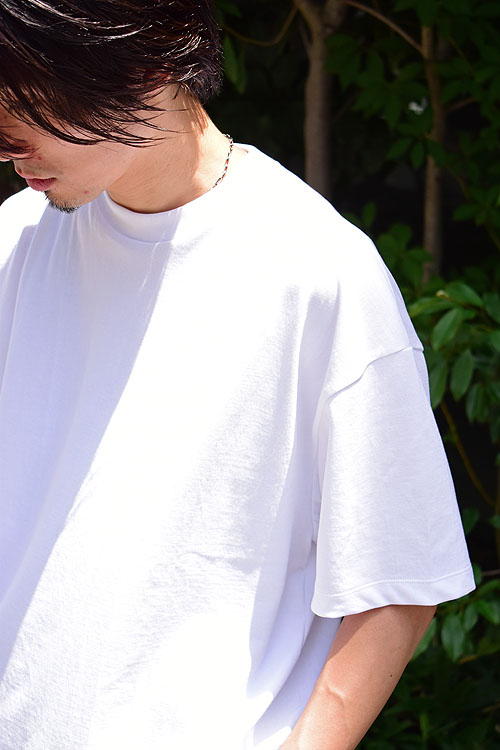 ATON[エイトン] 23SS Fresca Plate Oversized T-Shirt