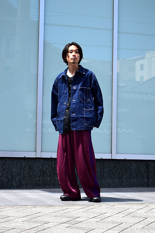 NEEDLES[ニードルズ] 23AW H.D.Track Pant Poly Smooth (IVY