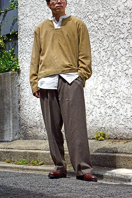 blurhms ROOTSTOCK[ブラームスルーツストック] 23AW Washed Wool ...
