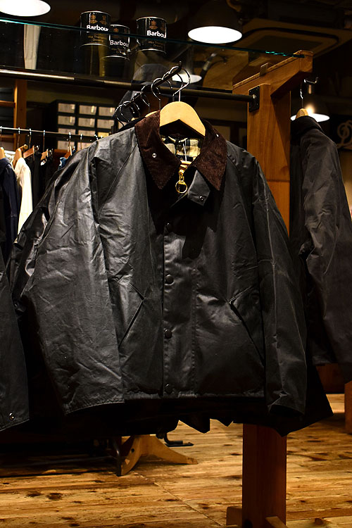 BARBOUR [バブアー] 23aw OS Transport Wax [BLK/GRN]