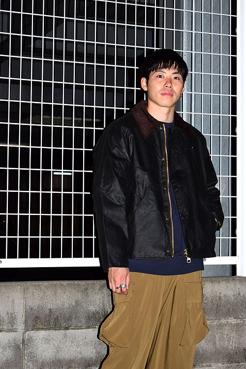 BARBOUR [バブアー] 23aw OS Transport Wax [BLK/GRN]