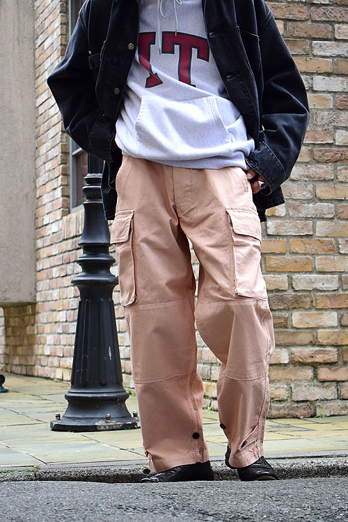 OUTIL[ウティ] 23AW Pantalon Blesle [Pink]