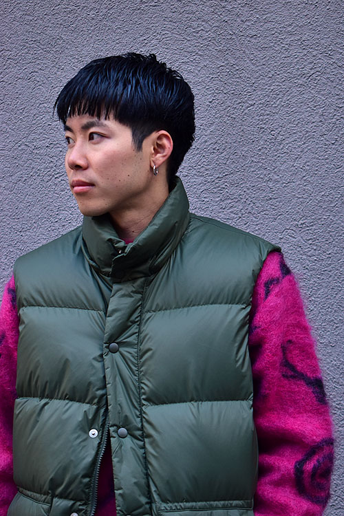 FreshService[フレッシュサービス] 23AW Corporate Down Vest