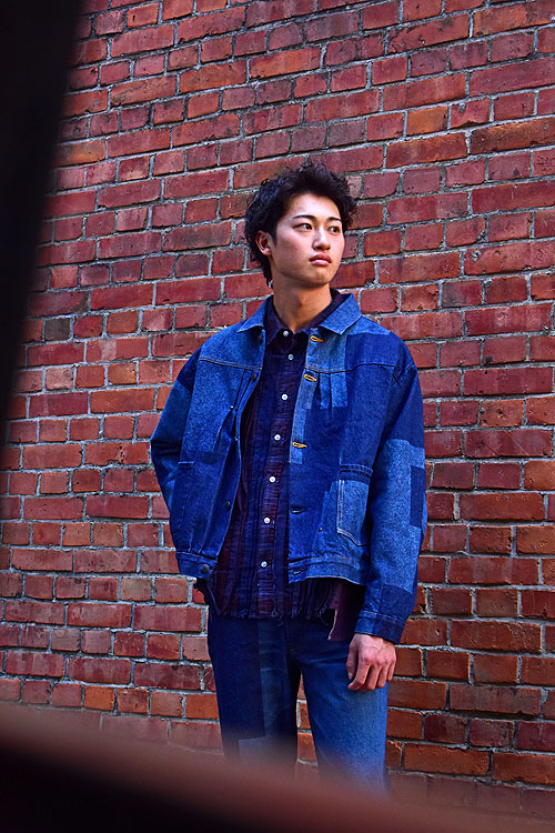 NEEDLES[ニードルズ] 23AW MW Jean Jacket-14oz Denim/Glitch Stitch