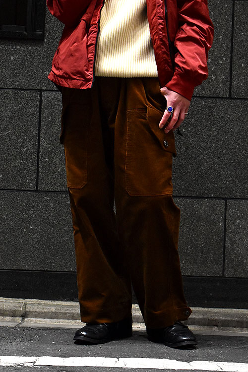 OLDMAN'S TAILOR [オールドマンズテーラー] 23AW ROYAL WORK PANTS