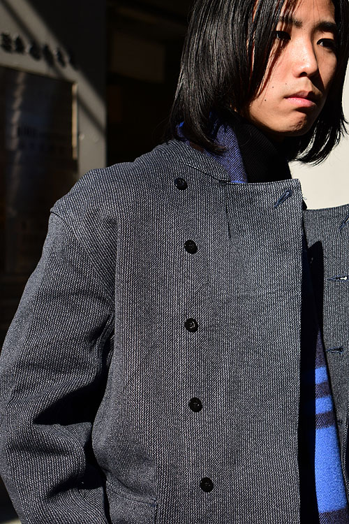 OUTIL [ウティ] 23AW VESTE CIZE [Charcoal]