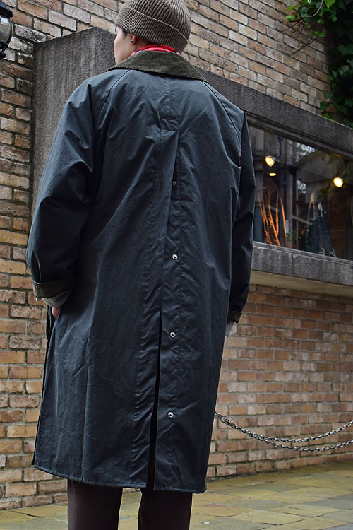 John Partridge[ジョンパートリッジ] 23AW Balmacaan Coat-6oz Dry Wax