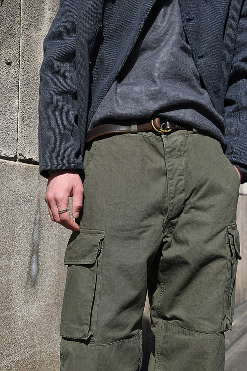 OUTIL[ウティ] Pantalon Blesle [Olive]