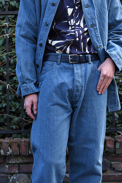 OUTIL[ウティ] Veste Thiers & Pantalon Boudes [L.Indigo]