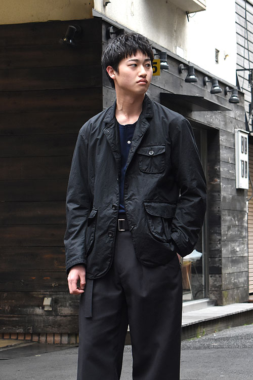 CHRISTIAN PEAU [クリスチャンポー] 24SS CP 5B JKT Waxed Cotton [BLACK]