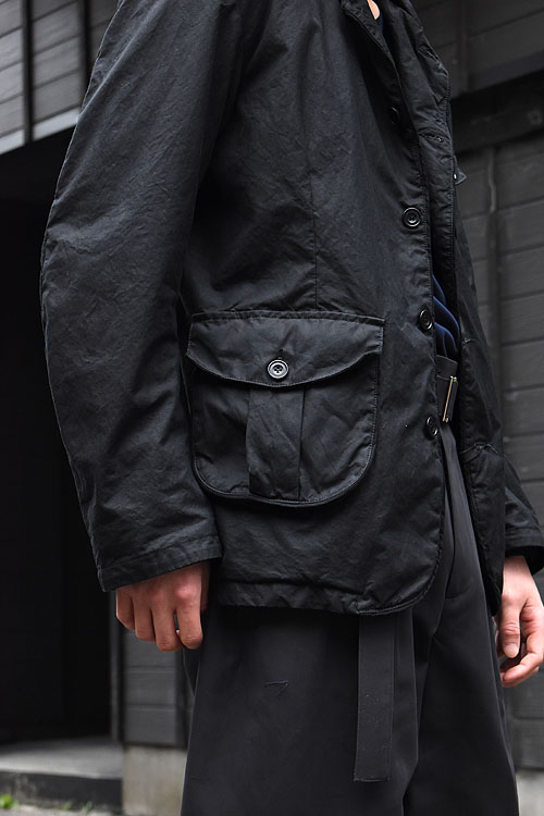 CHRISTIAN PEAU [クリスチャンポー] 24SS CP 5B JKT Waxed Cotton [BLACK]