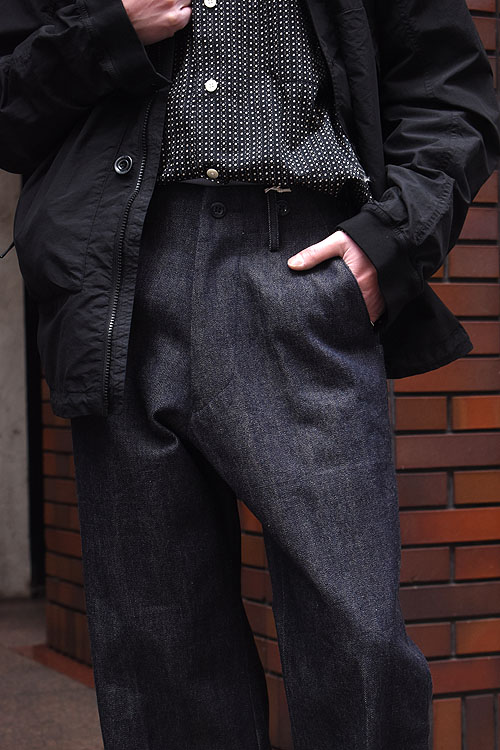 Tangent [タンジェント] SWEDISH CINCHBACK TROUSERS [INDIGO]