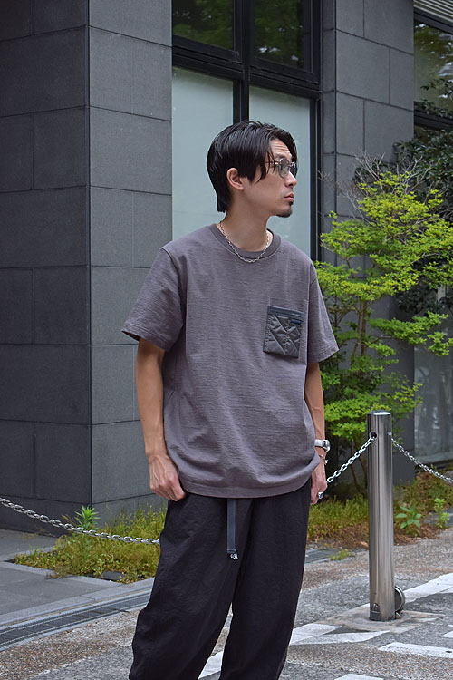 Jackman × LAVENHAM Dotsume Pocket T Shirt