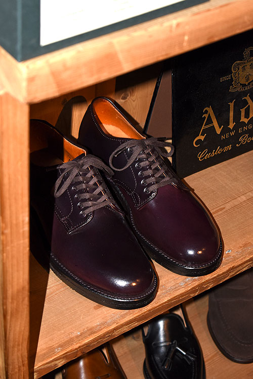 Alden-N9407 6 Eye Plain Toe OX (Burgundy)