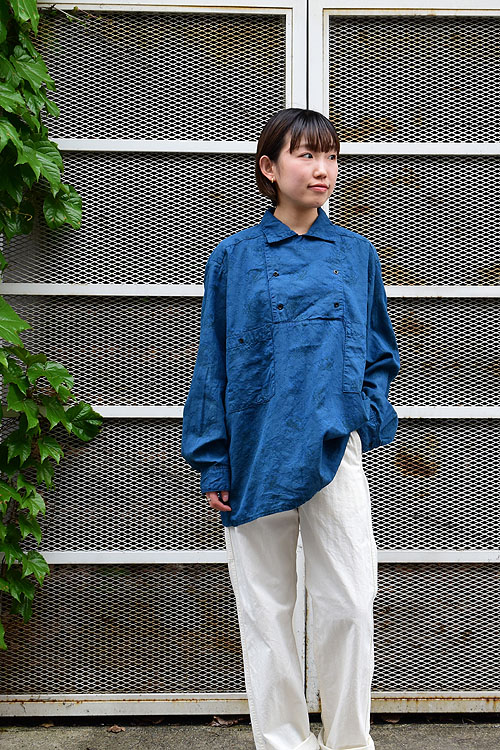OUTIL 花柄　ジャガード柄シャツ OUTIL 花柄 ジャガード柄シャツ BOUQUET OF JOY】フラワー
