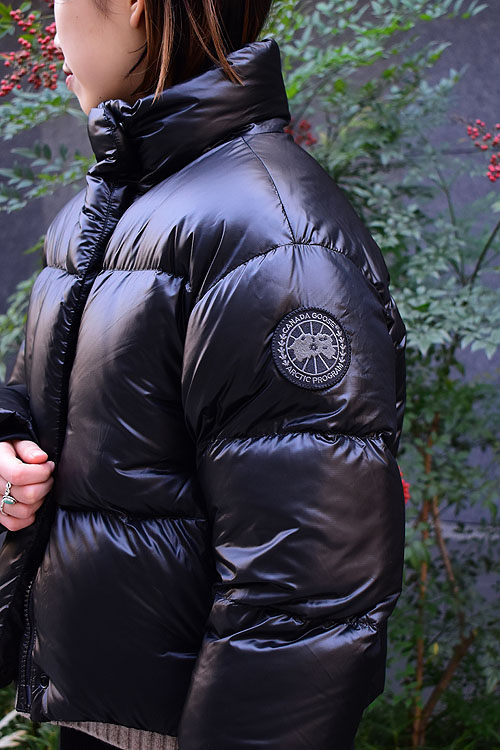  ＊Cypress Jacket Print＊ダウンジャケット CANADA GOOSE (カナダグース) スタンド フルジップ ダウン