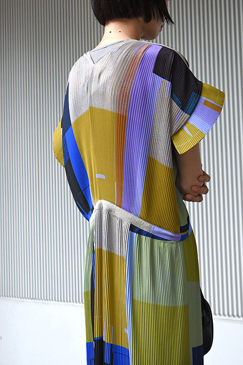 HENRIK VIBSKOV / Transit Plisse Dress [Boxed Overl] (1981