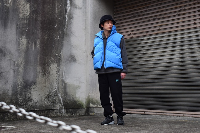 NEEDLES[ニードルズ] 23SS LOFTMAN別注 Zipped Sweat Pant [Black]