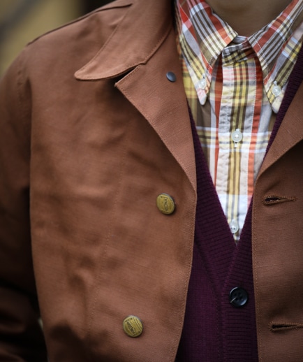 BONCURA U.S. ARMY COVERALL ブラウン　ボンクラ BONCOURA ( ボンクラ ) ブラウンダック U.S.Armyカバーオール | KURA