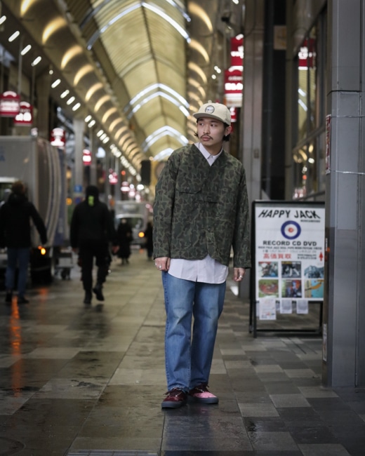 失礼しましたアプレッセ Washed Denim Pants