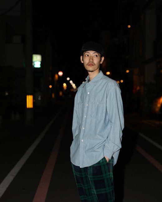 A.PRESSE Washed Chambray Shirt