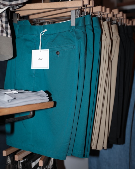 NEAT CHINO DARK GREEN サイズ46 NEAT NEAT Chino Shorts