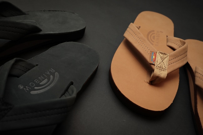 Rainbow Sandals メンズサンダル Sierra Brown L Rainbow Sandals Men's Single Layer Premier Leather with Arch