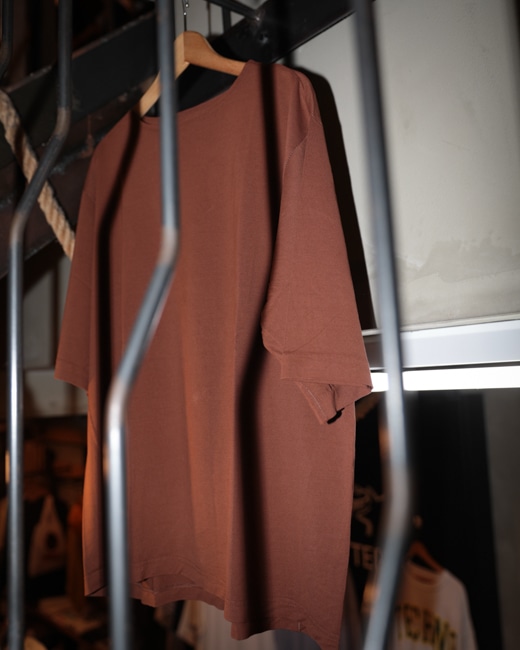 MAATEE&SONS 和紙 GARMENT DYED POLO MAATEE&SONS BOAT S/S TEE/POLO [Navy/Browen]