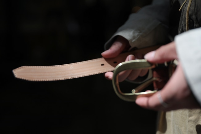 Hender Scheme Standard Belt/265 [dark brown/AG]