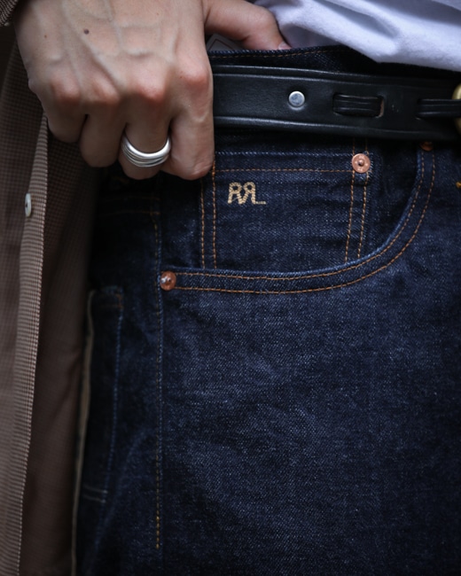 RRL Vintage 5Pocket Fit Selvedge Jean [Blue]