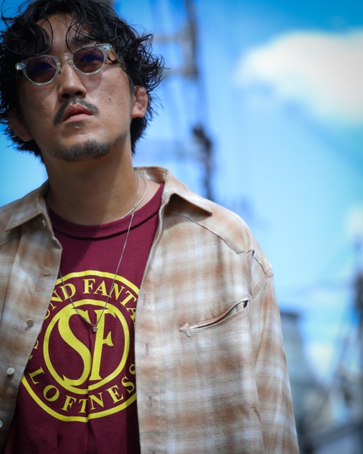 SEVEN BY SEVEN OMBRE CHECK WESTERN SHIRT [CHECK]