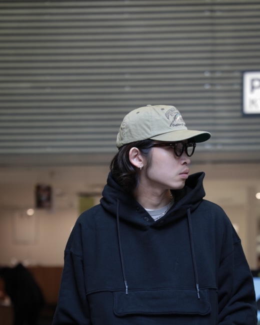 ＲＲＬ　カーキ　ミリタリー風キャップ RRL SPORTSMAN CAP [Khaki]