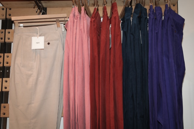 NEAT Chino 23aw 未使用PONTOGLIO Corduroy 48-