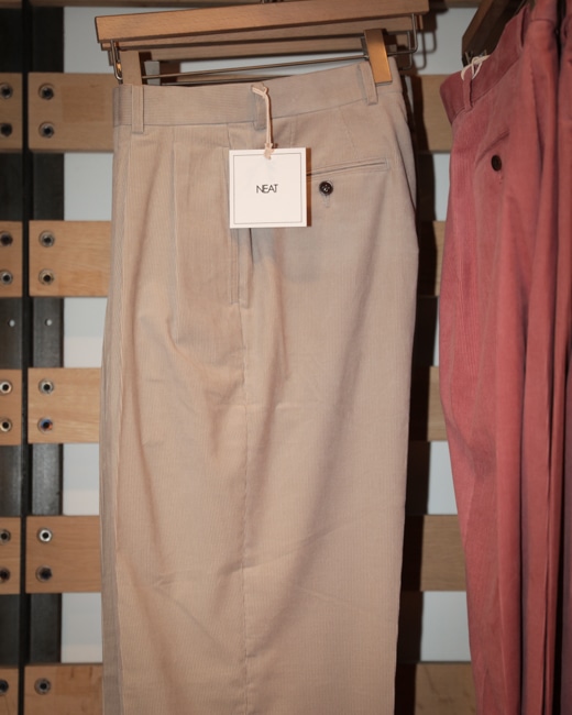 NEAT Chino 23aw 未使用PONTOGLIO Corduroy 48-