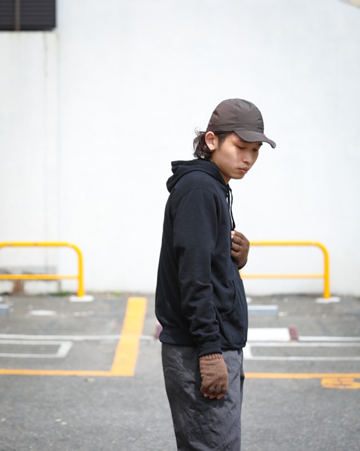 BROWN by 2-tacs BAA inlay-hoodie [Black]