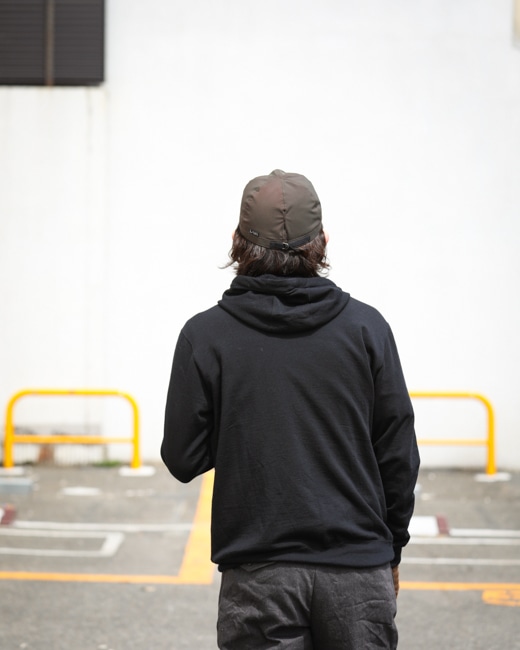 BROWN by 2-tacs BAA inlay-hoodie [Black]