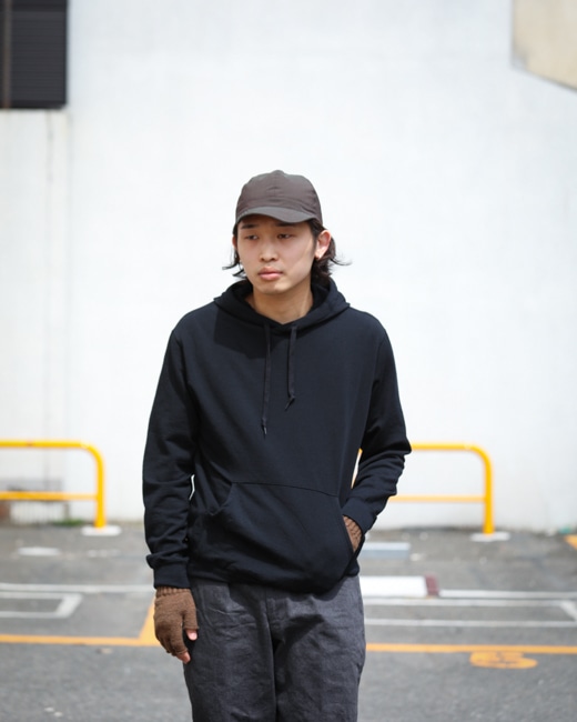 BROWN by 2-tacs BAA inlay-hoodie [Black]