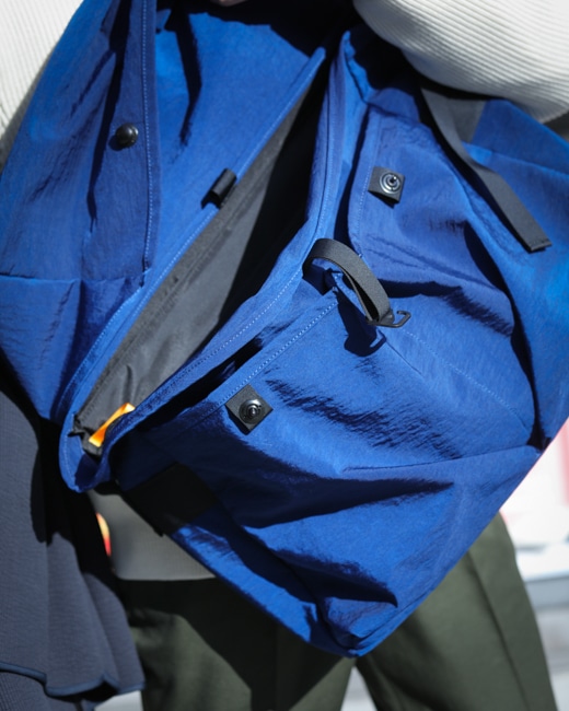 MAN-TLE MESSENGER BAG/BOAT SHIRT/NUBI PANTS