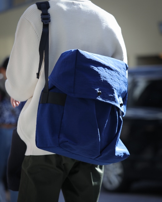 MAN-TLE ショルダーバッグ MAN-TLE MESSENGER BAG/BOAT SHIRT/NUBI PANTS