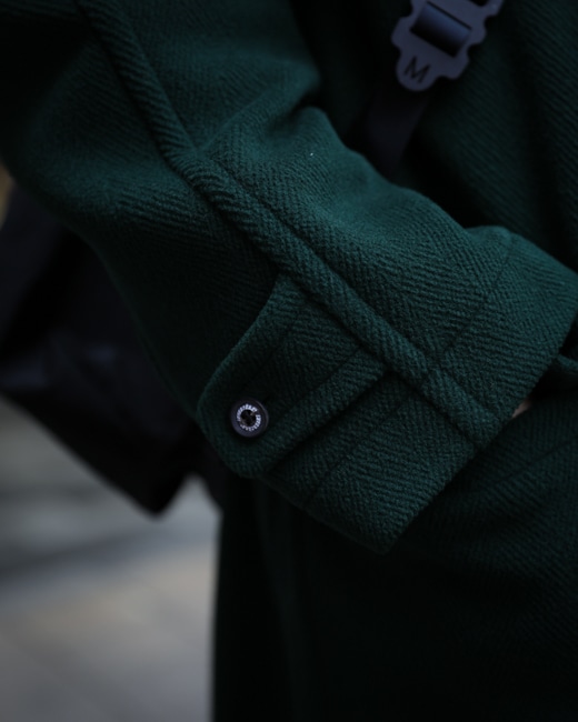 【英国製】Tibbett　ダッフルコート　グリーン 英国製】Tibbett ダッフルコート グリーン 2025年最新】チベット