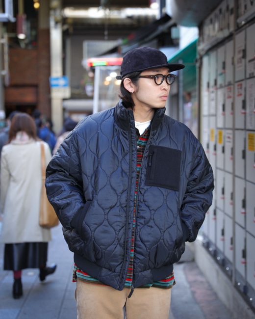 S.F.C QUILTED PUFF JACKET/WIDE FLLECE PANTS [12/23発売]