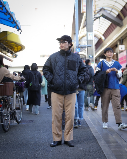 S.F.C QUILTED PUFF JACKET/WIDE FLLECE PANTS [12/23発売]