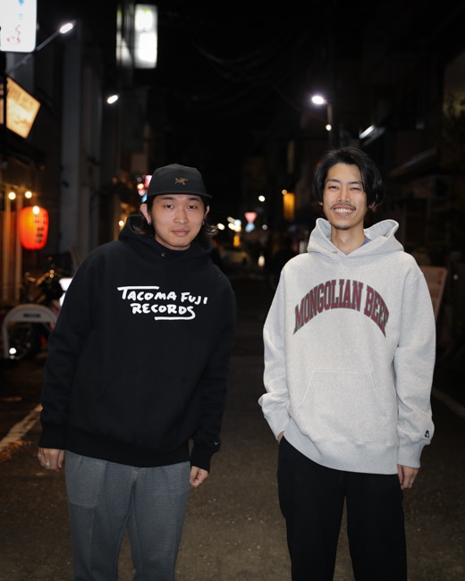 TACOMA FUJI RECORDS Monglian Beef Hoodie/TFR LOGO Hoodie