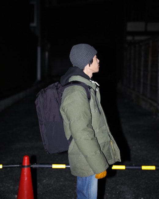 SEVEN BY SEVEN Rework Down Jacket(Vintage Milspec Sleeping Bag)