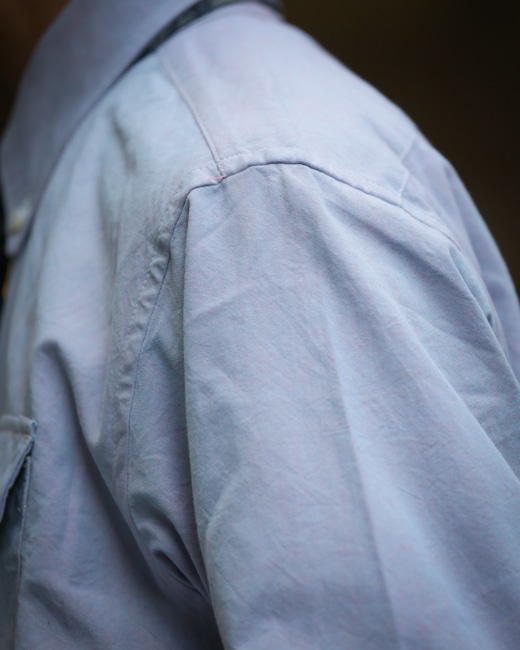 ENGINEERED GARMENTS IVY BD Shirt [Jade(Cotton Iridescent)]