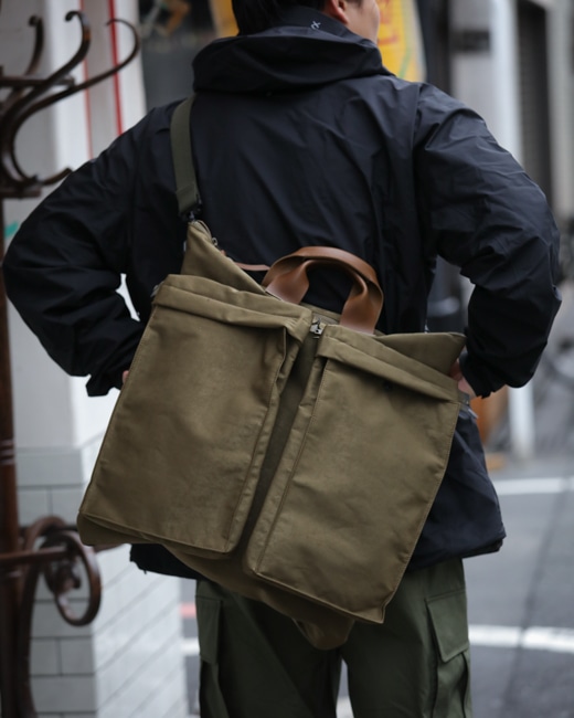 Hender Scheme Helmet Bag [Khaki]