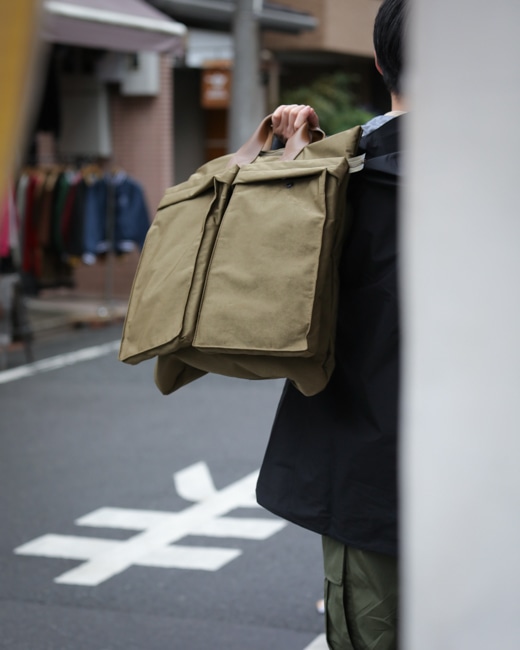 Hender Scheme Helmet Bag [Khaki]