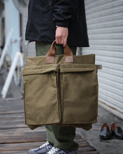 Hender Scheme Helmet Bag [Khaki]