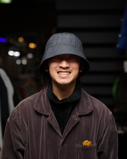 Hender Scheme Bucket Hat [Indigo]